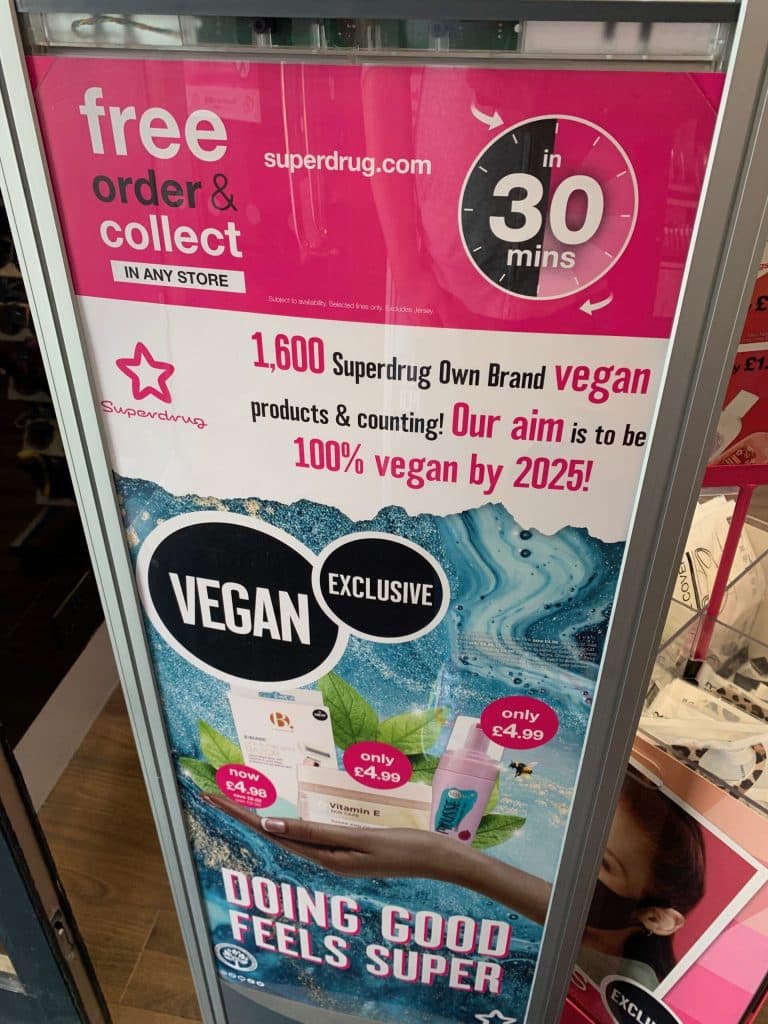 Sustainability in Superdrug